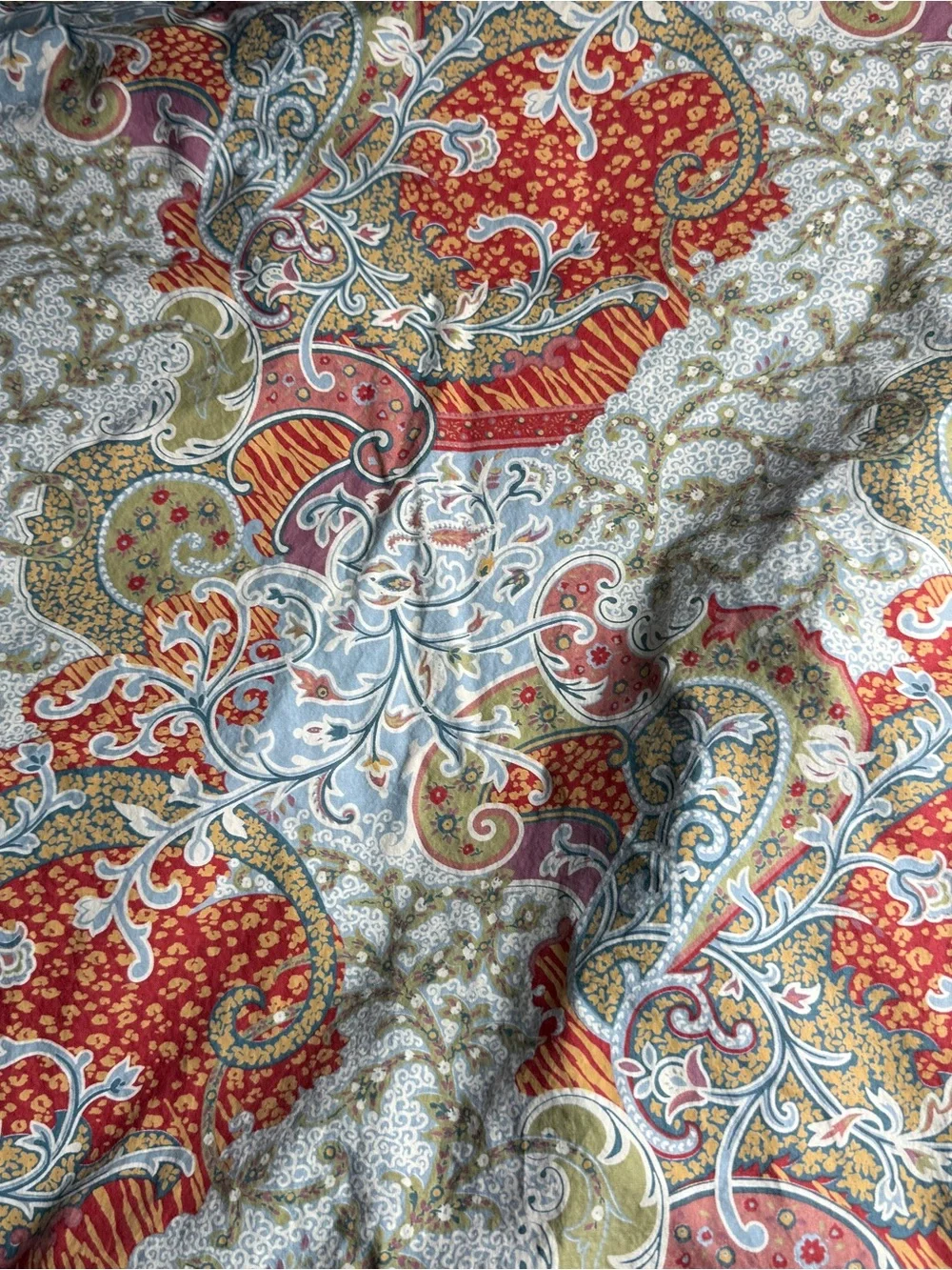 Pottery Barn Monreal Paisley Standard Shams Set Of 2 Cottagecore English Country